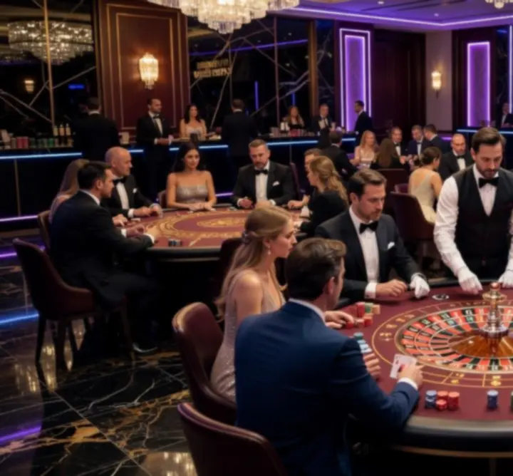 Zdjęcia z eventów kasynowych i pokerowych organizowanych przez Prime Gala